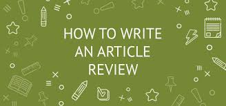 Some examples of questions that can be answered by review papers include: How To Write An Article Review In A Few Steps Example Outline Formatting Eliteessaywriters