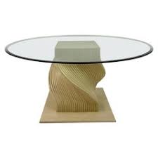 Coffee tables created by today's finest north american furniture artists add function, beauty, and creative style to your home. Spiral Glass Table 26 For Sale On 1stdibs