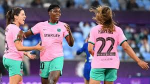 Asisat lamina oshoala mon (born 9 october 1994) is a nigerian professional football / soccer striker who plays for spanish side fc barcelona femení in the primera división and captains the nigerian. Lq6oi83o87afem