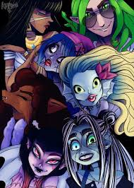 Super Teenage Monster Divas Part 2 Clawdeen Changes Lagoona Changes Monster High Art Monster High Pictures Monster High Characters
