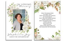 Prayer cards are used to build the child's faith vocabulary and prayer language. How To Create Print Funeral Prayer Cards Urns Online