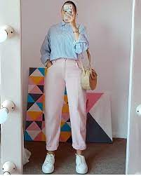 افكار بناطيل واسعه محجبات 2021 ملونة بناطيل قماش واسعة للبنات 2021 fashion pants culottes