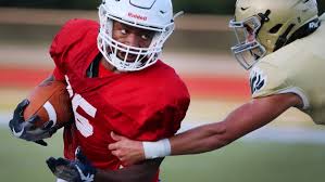 Oakland vs. Independence football scrimmage at Oakland.