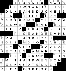 There will also be a list of synonyms for your answer. 0220 19 Ny Times Crossword 20 Feb 19 Wednesday Nyxcrossword Com