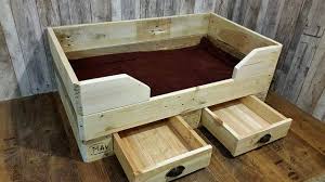 Hundebett Xxl Mit Zwei Schubladen Hunde Bett Hundebett Selbstgemachte Hundebetten