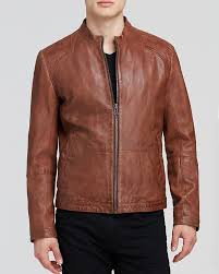 545 Hugo Boss Boss Orange Jips Leather Jacket Leather Jacket Brown Leather Bomber Jacket Leather Bomber Jacket