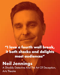 🔍 We asked Neil Jennings, star of A Shoddy Detective at the Arts Theatre  West End to #TellUsIn10. Read his answers and book to see the show here:  https://officiallondontheatre.com/news/tell-us-in-10-neil-jennings/