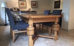 Custom blue river table, epoxy resin coffee table, live edge epoxy river table, dining room wood furniture, walnut slab dining table. Dining Room Furniture Handmade Dining Tables Bourne S Fine Furniture