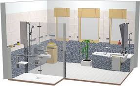 De eine wandnische in der dusche bietet platz für duschgel und co. Badgrosse 10 0 Qm 375x310x230 Cm Barrierefreier Badumbau Bei Bewegungseinschrankungen Online Wohn Beratung De