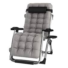 As for the downside, this chair does not glide or rock. Dqchair Sun Loungerchair With Cup Holder Cushion Reclining Zero Gravity Silver Astonshedsuk