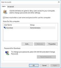 Add, edit or remove other users. Create User Accounts Shortcut In Windows 10