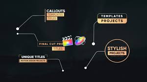 All the titles are tagged and searchable. Callout Titles Toolkit V2 Final Cut Pro Templates Motion Array