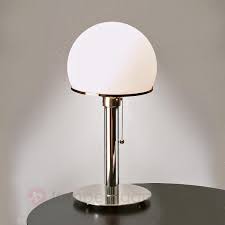 Original Wagenfeld Bordlampe 9030001 Lampebord Vegglamper Bordlamper