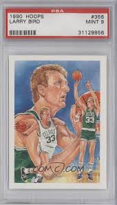 I'm sure there are tens of thousands of indiana farm boys who shot hoops as much as bird did growing up, and none of. 1990 91 Nba Hoops Base 356 Larry Bird Psa 9 Mint