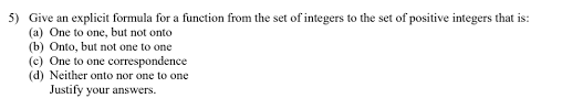 Solved 5 Give An Explicit Formula For A Function From Th Chegg Com 36,734,204 likes · 188,112 talking about this. chegg