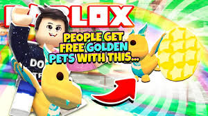 People Use This Free Trick For Golden Pets In Adopt Me New Adopt Me Golden Pets Update Roblox In 2020 Roblox Adoption Pets