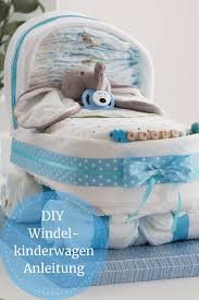 Diy Bastelidee Geschenke Zur Geburt Ausgefallenen Windelkinderwagen Mit Anleitung Selbe Windelkinderwagen Geschenke Zur Geburt Basteln Baby Geschenke Basteln