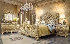 You can make the bedroom design breakthrough by showcasing victorian style in modern bedroom. Hd 1801 Homey Design Bedroom Set Victorian Style Metallic Gold Finish