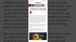 How much will pi be worth in the future : Pi Network Pi Coin Price Prediction For 2021 2025 Diffcoin