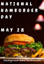 Check spelling or type a new query. National Hamburger Day Deals May 28 2021