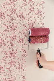 See more ideas about stencils, plaster molds, plaster. Stencil Roller With Handle Large Flower Wall Decor Jeanne D Arc Living Vintage Mark Patterned Paint Rollers Paint Rollers With Designs Wall Paint Designs