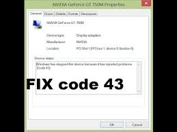Nvidia Reported Problems And Windows Closed It Code 43 Fix 100 Working Windows 8 8 1 Youtube Make sure it is the right type, and then click the download driver icon. code 43 fix 100 working windows