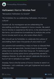 As muslims, it is strictly prohibited for us to imitate the ways of pagans and those who worship evil spirits. Iseehorrormoviesasaplayground Hashtag On Twitter