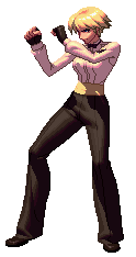 King Kof Animations Pixel Animation King Of Fighters King Art