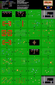 The Legend Of Zelda Level 4 Quest 2 Map In 2020 Legend Of Zelda Zelda Map