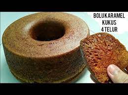 4 Telur Tanpa Oven Bolu Karamel Kukus Kue Sarang Semut Kukus By Uli S Kitchen Youtube Caramel Cake No Bake Cake Bolu