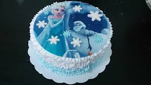 Kek coklat moist kukus resipi mudah confirm jadi. Frozen Themed Cake Kek Tema Frozen Ideas Design Create