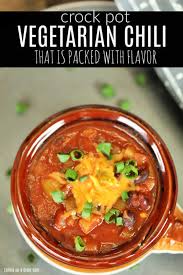 Simply cool the chili then store it in the freezer. Crock Pot Vegetarian Chili The Best Vegetarian Chili