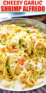 Cheesy Garlic Shrimp Alfredo Spicy Southern Kitchen Recipe In 2020 Shrimp Recipes Easy Pasta Dishes Shrimp Alfredo Pasta