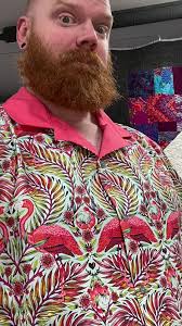 Making a new FLAMINGO shirt (I love flamingos 🦩) #sewyourownwardrobe