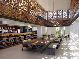 If only fully vaccinated residents are involved in communal dining/activities. Villa Resort Timber Communal Dining Table And Traditional Wooden Chairs Also Wooden Interior Architecture Design Hotel Interior Design Interior Architecture