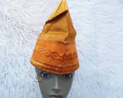 New Nigeria Men's Embroidered Gold Fila /cap Aso Oke. Matching Gele or  Ipele Available for Women