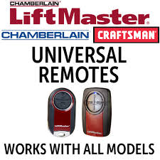 Open the garage door easily and with very little configuration just by pressing a button on your mobile with this universal remote control. Liftmaster Universal Garage Door Opener Remotes Keypads