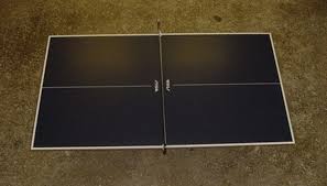 Design Your Ping Pong Table Around A Pair Of Wooden Sawhorses As The Primary Support Components Use The International Table Ten Ping Pong Table Ping Pong Pong