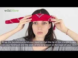 Ksi takes off his bandana to show his massive forehead! How To Tie A Bandana Like A Headband 9 Steps With Pictures