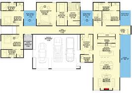 Maybe you would like to learn more about one of these? Modern 4 Bed 1 Story Exclusive House Plan With 3 Rear Porches 311020rmz Architectural Designs House Plans