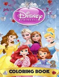 Anna coloring pages new… continue reading → Disney Princess Coloring Book Belle Cinderella Elsa Anna Ariel Sofia 165 Illustrations By Green Bob