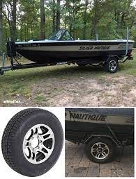 Get A Wheel And Tire Assembly Upgrade For Your Boat Trailer Get The Great Look Finish And Fit Without Risking Qua Boat Accessories Boat Trailer Boat Trailers