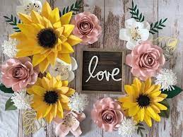 We did not find results for: Sunflower And Roses 16 Pc Paper Flower Set Blush White Etsy In 2021 Paper Flowers Pink Flower Nursery Flower Room Decor