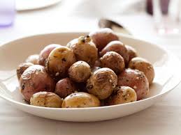 Roasted Baby Potatoes With Herbs Recipe Roasted Baby Potatoes Food Network Recipes Red Potato Recipes