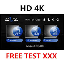 If you don't have a smart tv, you can easily make it smart by connecting an android os powered tv box to it. China Quality Hot Sale Cobra Iptv 1 3 6 12 Months Subscription Ultra 4k Channels Adult Lives Best For Resale All World Smart Tv Android Box M3u Vlc E2 Free Test China Cobra Iptv