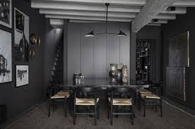 Decorate this home, and we'll tell you your design aesthetic. Dark And Moody Interior Design