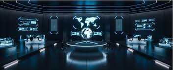 The Intelligence Driven Security Operations Center Is Responsible For Cyber Security Solutions And Continuous Mon Interactive Walls Security Solutions Security