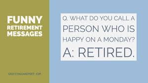 Nov 17, 2018 · we have made a separate list below especially for the people who are leaving a job and looking for a funny goodbye quote for coworker, employees and boss to add it their final email or farewell speech. Office Humor Co Worker Leaving Retiring Retirement Card Co Worker New Job Leaving Job Office Retirement Download Retirement Humor Paper Party Supplies Greeting Cards Delage Com Br