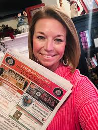 Supporting Local Newspaper and RCS Lady Warriors in Rogersville, Tennessee