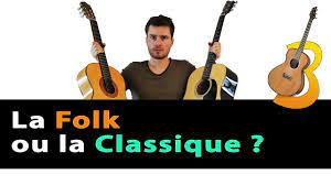 Les Differences Entre La Guitare Classique Et La Folk Vrai Debutant En Guitare Youtube